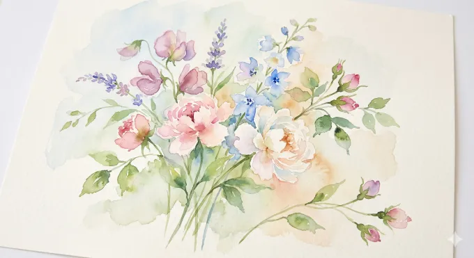 Watercolor Prompt