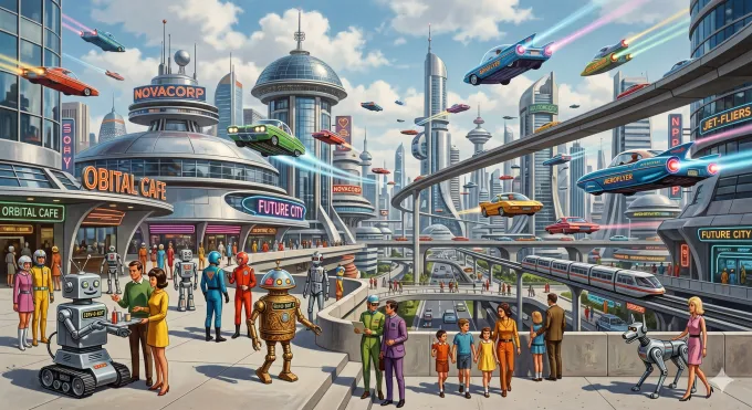 Retro-futurism Prompt