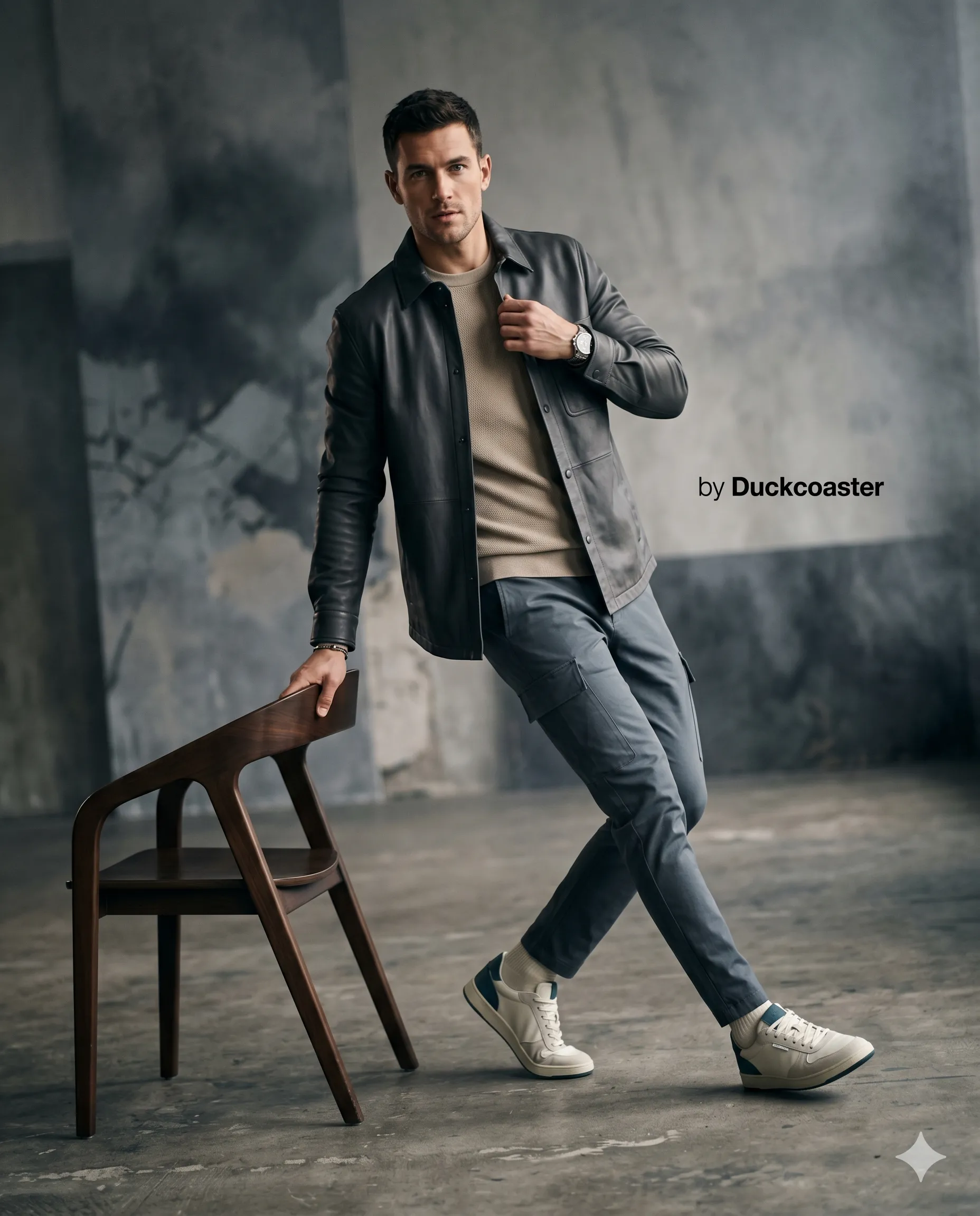 Nano Banana 2 prompt | Dynamic S-Curve Fashion Editorial