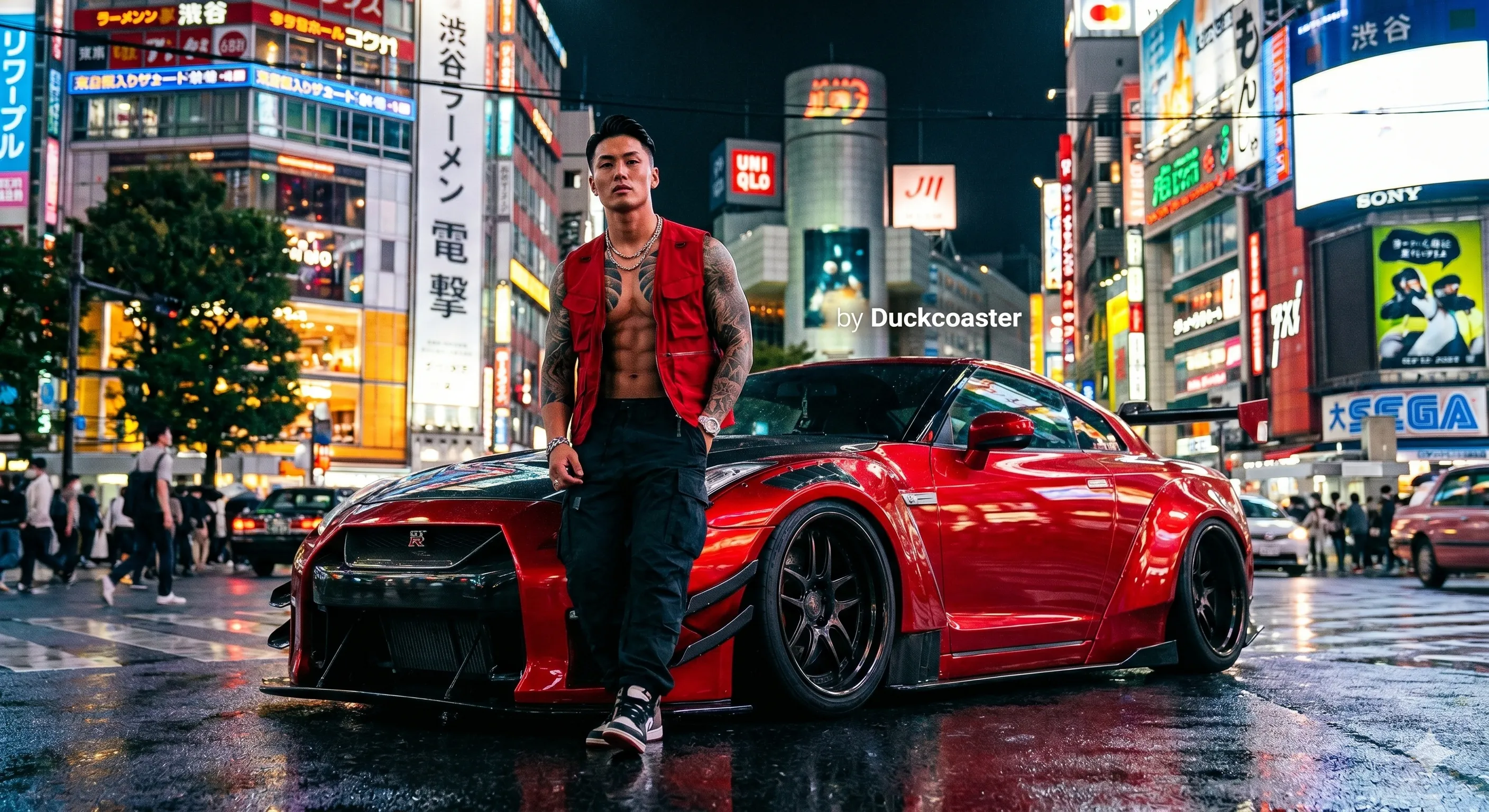 Nano Banana 2 prompt | Neon Dominion: Tokyo Night Editorial