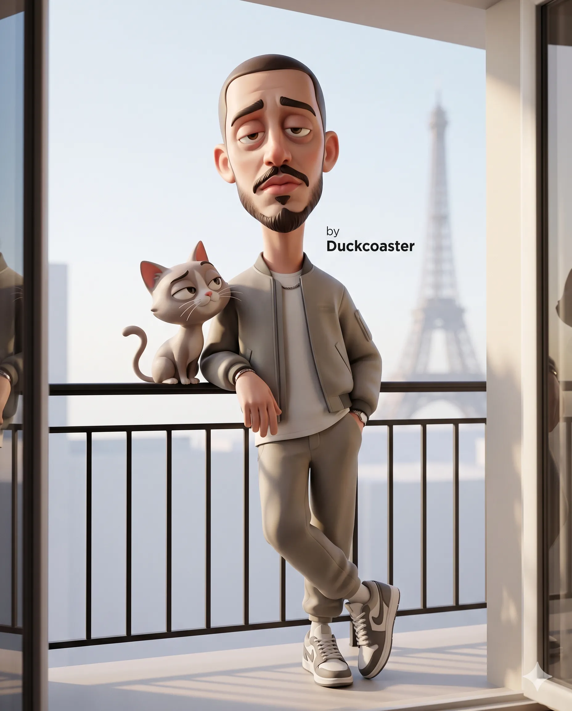 Nano Banana 2 prompt | Quiet Luxury on a Paris Balcony
