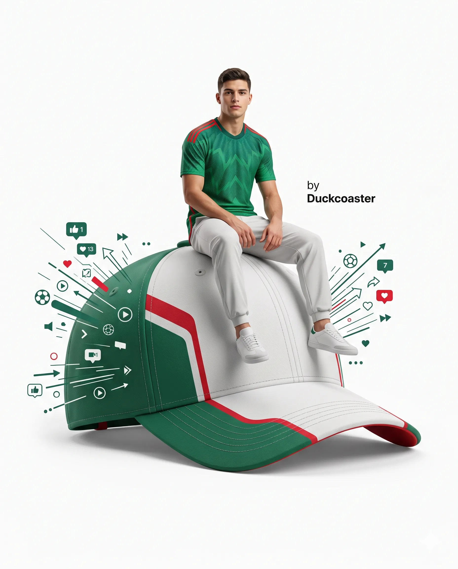 Nano Banana 2 prompt | Luxury Sportswear Concept Portrait