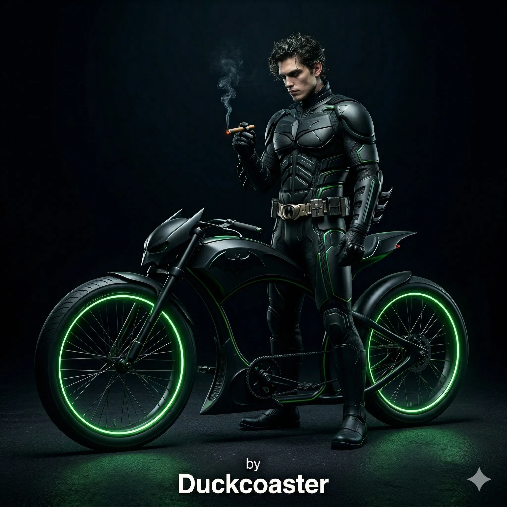 Nano Banana 2 prompt | Neon Knight Ride