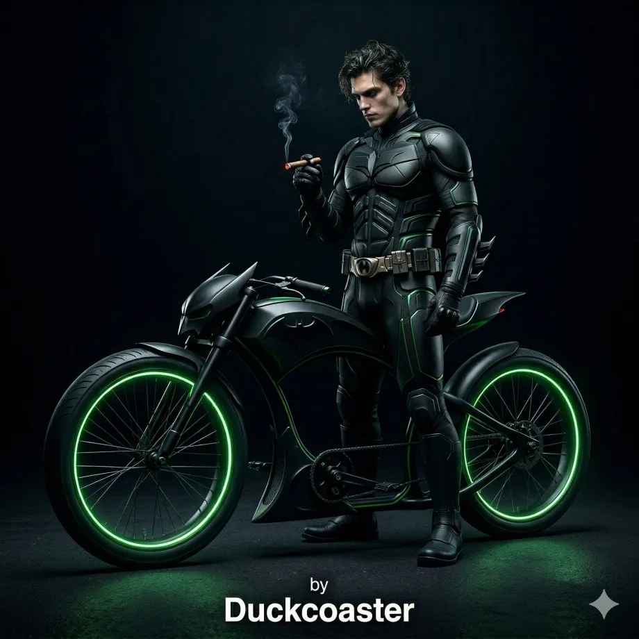 Nano Banana 2 prompt | Neon Knight Ride