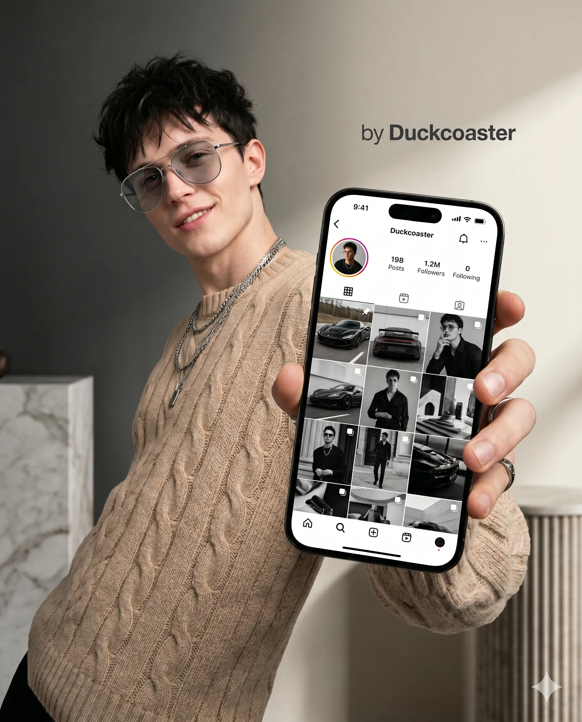 Nano Banana 2 prompt | Instagram Luxury Fashion Editorial