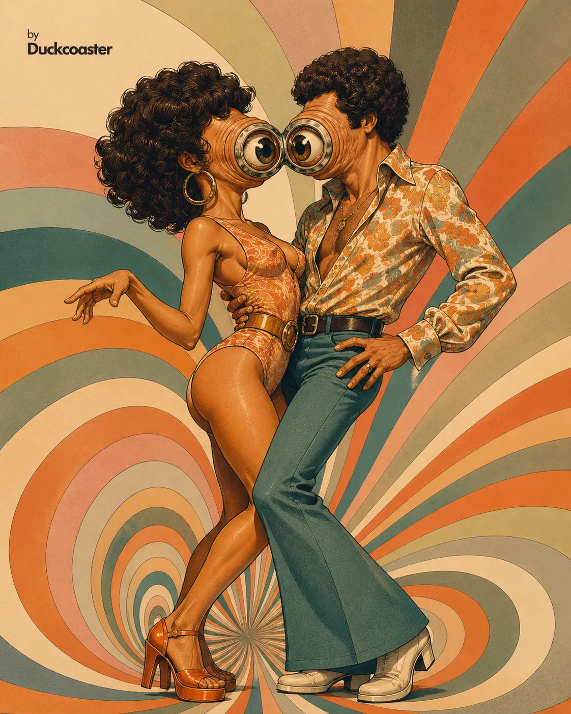 Dall E prompt | Disco Fusion: Goggles of Rhythm