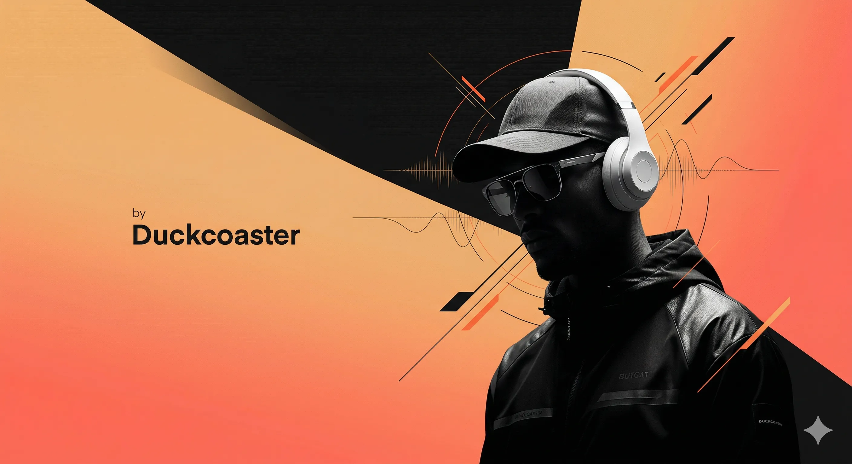 Nano Banana 2 prompt | Futuristic minimalist composition featuring a male silhouette inspired by high-end fashion, partially visible emerging from deep shadows.