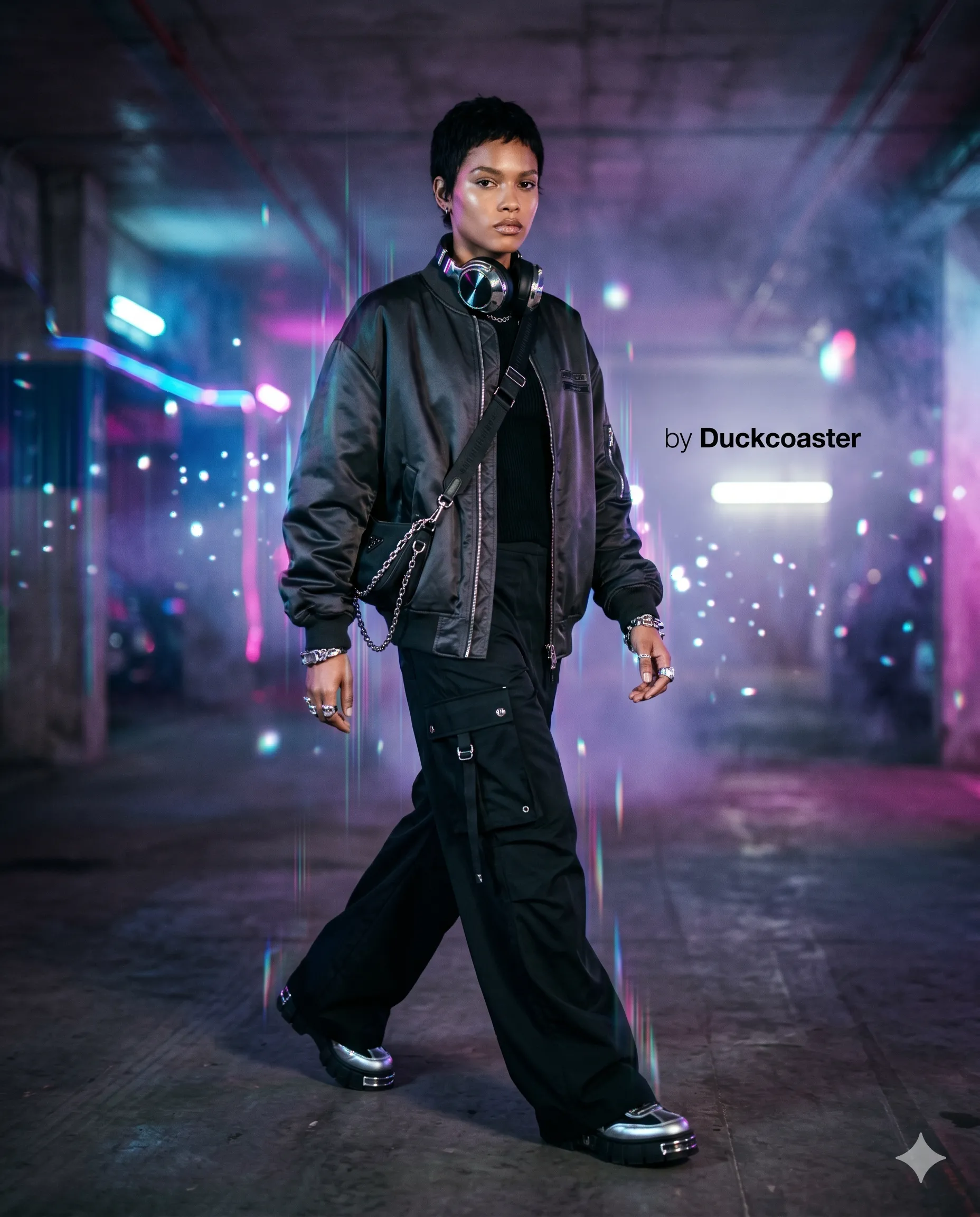 Nano Banana 2 prompt | Sonic Energy Fashion Editorial